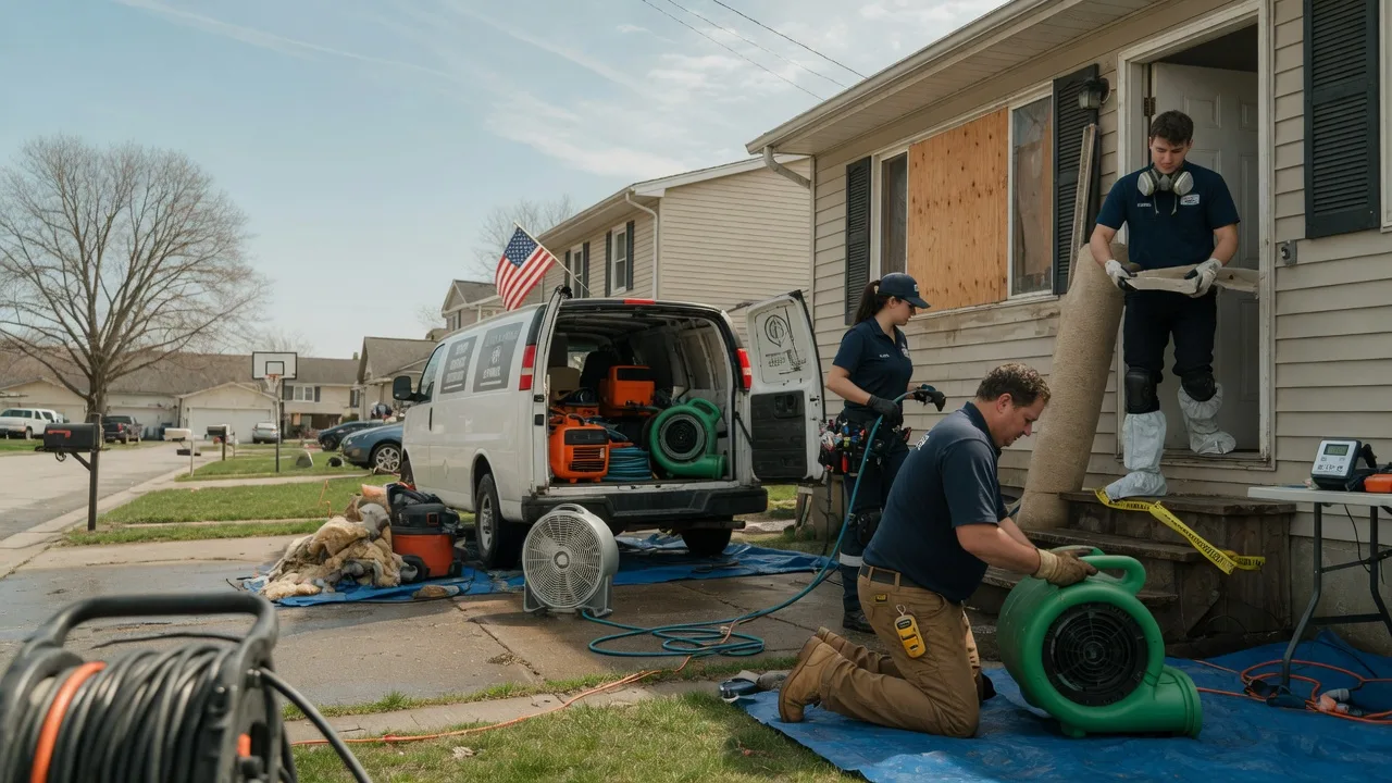 Water Damage Restoration in Russell, KS near me